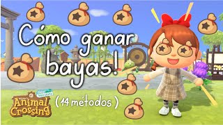 Cómo conseguir muchísimas bayas ?? 14 métodos - Animal Crossing New Horizons ?