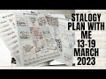 Standard Stalogy || Plan with me || 13-19 March 2023