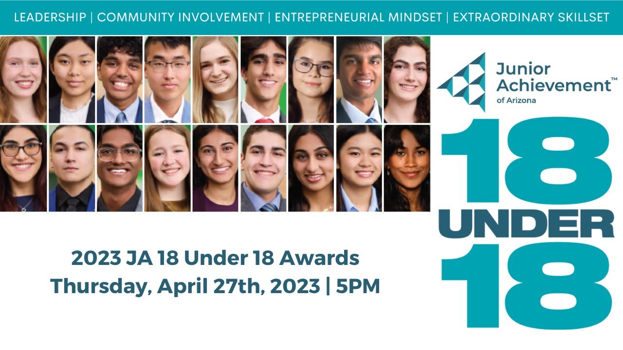 2023 JA 18 Under 18 Awards YouTube