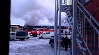 Пожар в магазине под Белгородом