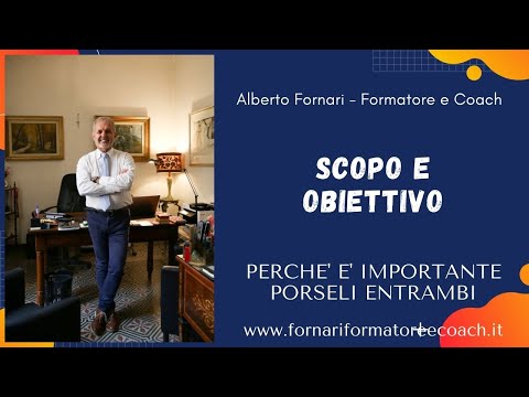 Scopo e Obiettivo