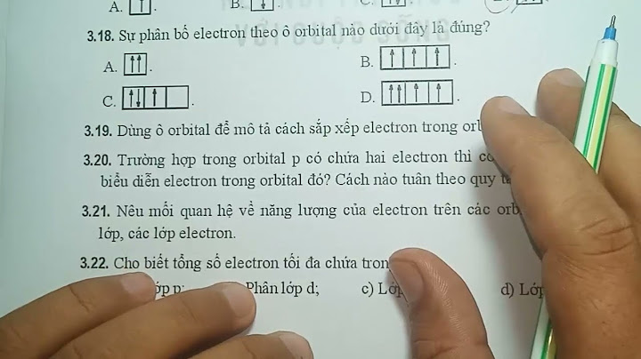 Giải bài tập hóa 10 cấu tạo vỏ nguyên tử