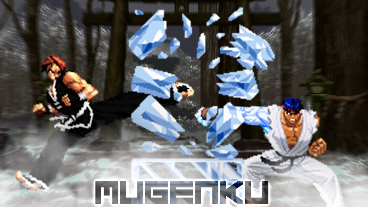 Cold Ice Ryu vs Shin Kim Kaphwan. Street Fighter Mugen Multiverse - YouTube