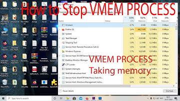 How to stop Vmmem Background Process | vmmem  process high memory usage | stop vmmem process