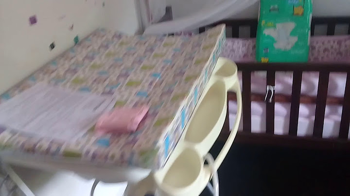 Mostrando o quarto da baby ❤😍