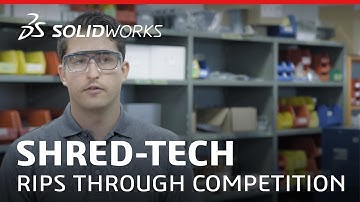 Shred-tech Rips Through Competition with Innovative Products and Solidworks Electrical