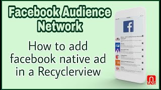 How to add Facebook Native Ad in a RecyclerView 2021 | Android Studio Tutorial | MakeEasy screenshot 2