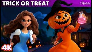Trick or Treat Halloween Story 3D 4K | Bedtime Stories for Kids in English | Fairy Tales