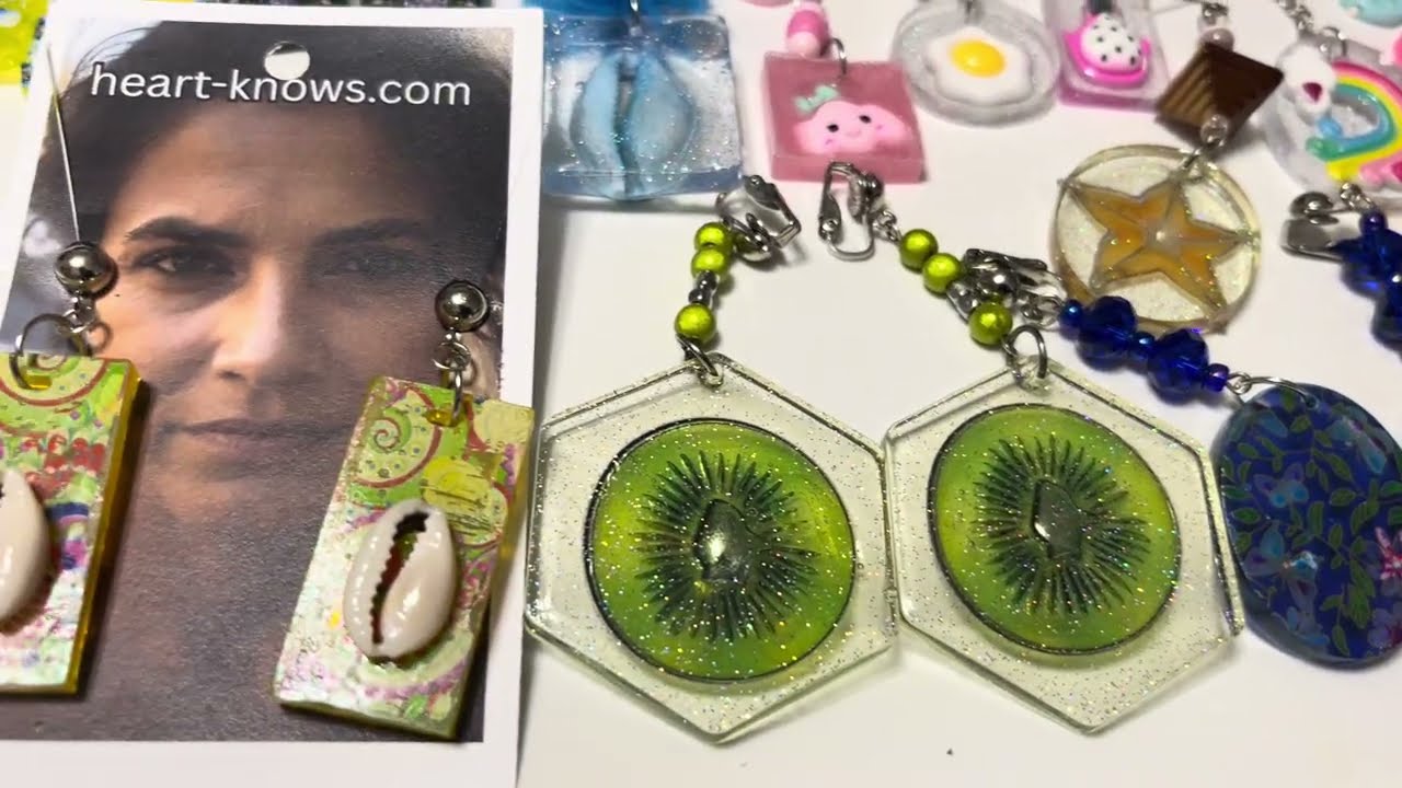 DIY Over 20 different designs made from 200 pc resin molds