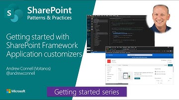 Getting started with SharePoint Framework Application customizers