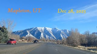 Winter Afternoon Glow in Mapleton, Utah 🏔️✨