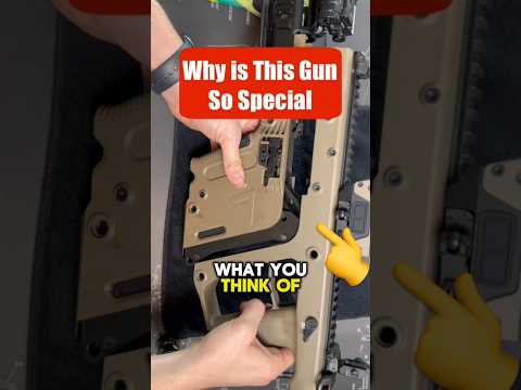Why this gun is SO UNIQUE? 🤔 #shorts #shortsvideo #vector #krissvector