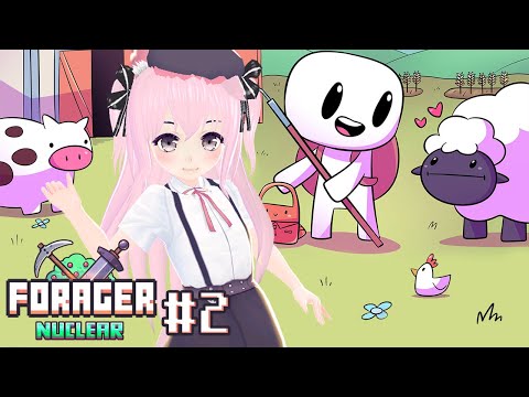 Nos atacan los slimes | Forager | CherryCat | Vtuber 🍒