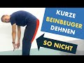 Beinrckseite verkrzt  rckenschmerzen dieses hilft