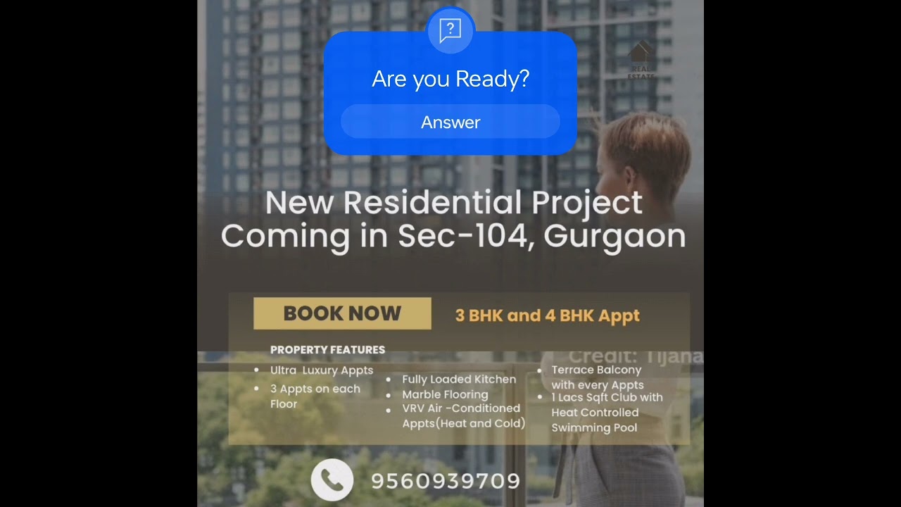 New Residential Project l Coming in sec-104 l Gurgaon