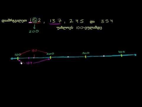 უახლოეს 100-ეულამდე დამრგვალება