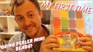 What's it like to use Perler Mini Beads for the first time?
