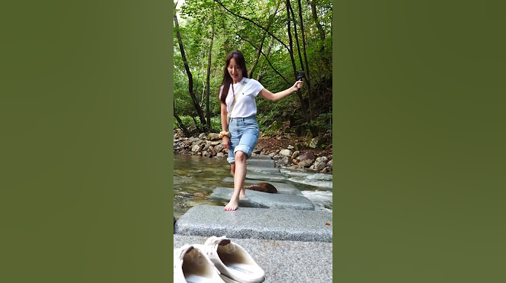 계곡물의 위험성 #shorts
