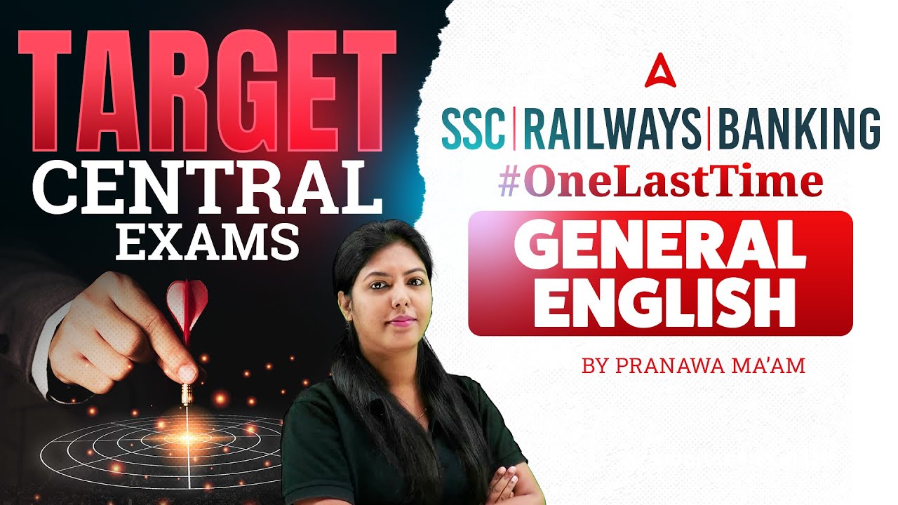 SSC, Bank, Railway English Class in Tamil | Most Important Questions| General English By Pranawa Mam