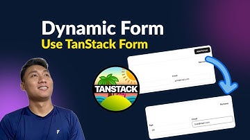 Dynamic Forms in React with TanStack Form & Zod
