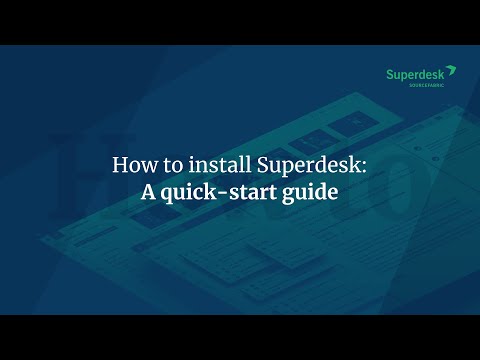 How to install Superdesk with Docker: A quick-start guide to the free open-source version