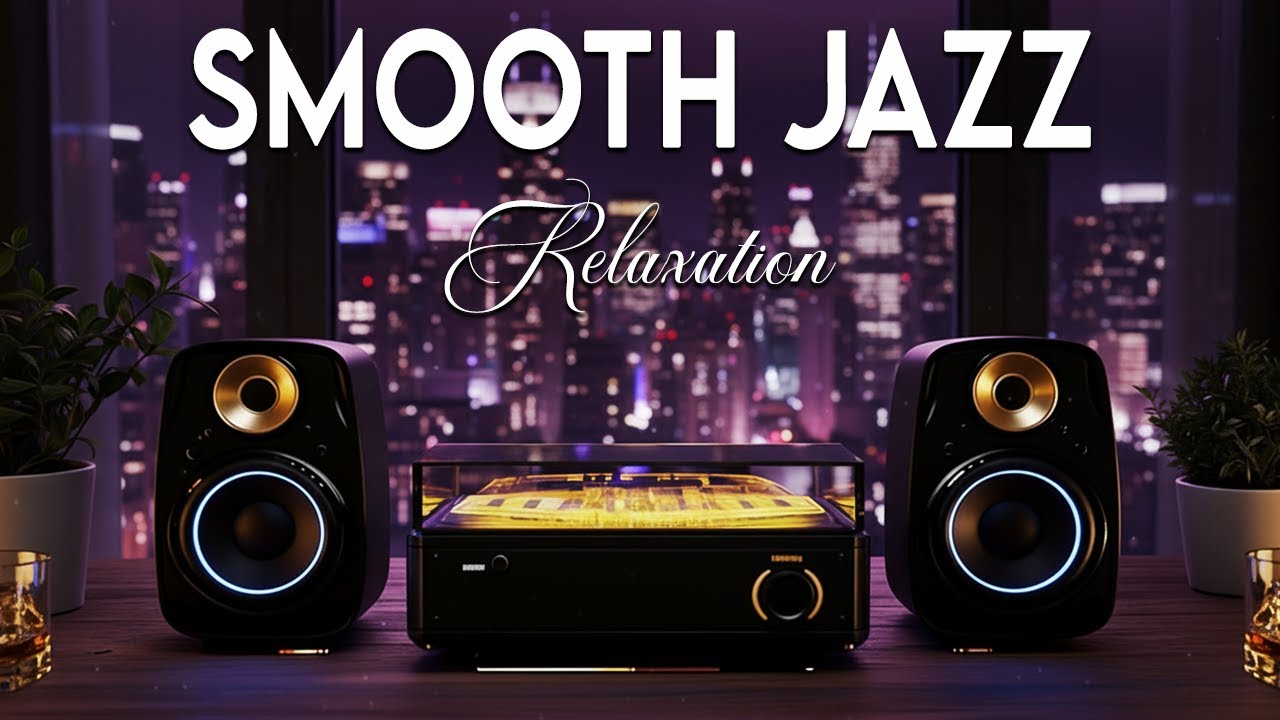Relaxing Smooth Jazz Cafe Music for Work & Study - Chill Jazz Instrumental Background