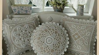 Super Stylish And Classy Crochet Cushion Covers Designs Patterns
