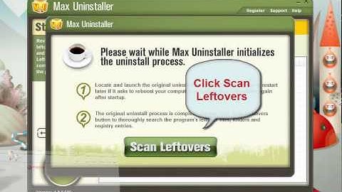 Max Uninstaller Instructions - Use Max Uninstaller Easily