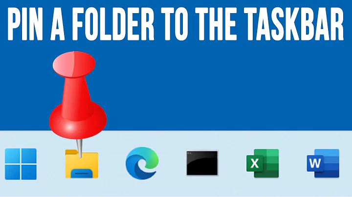 How to Pin a Folder to the Taskbar in Windows 11