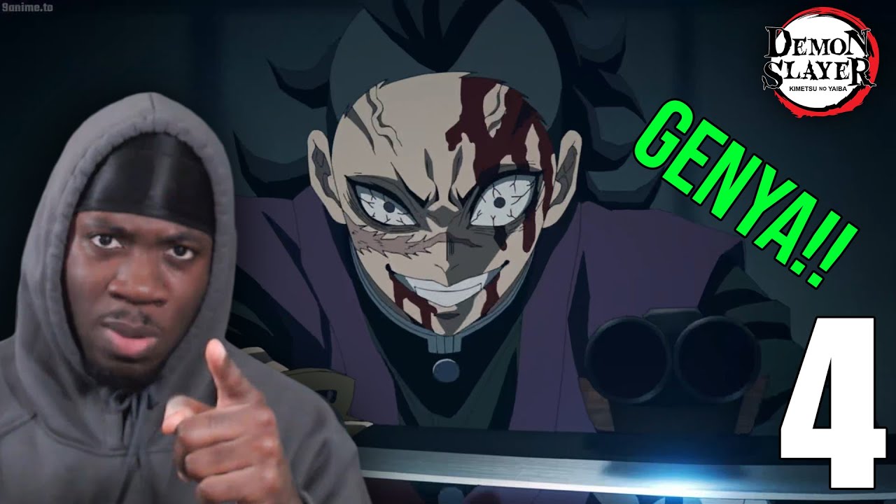 GENYA A DEMON!?  Demon Slayer Season 3 Episode 4 REACTION!!! 