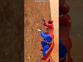 SUPERMAN DAN SPIDERMAN HIU  NAIK GUNUNG KALAHKAN HULK COFFIN DANCE SONG COVER #shorts #shortvideo