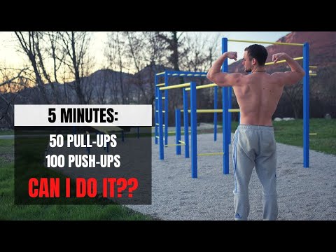 50 Pull-ups And 100 Push-ups In Under 5 Minutes (CHALLENGE)
