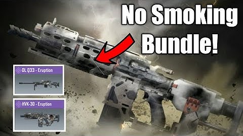 No Smoking Bundle in Cod Mobile Gameplay!