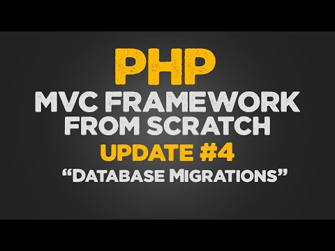 PHP MVC Framework from scratch | Update#4 | Source code included | Quick programming tutorial