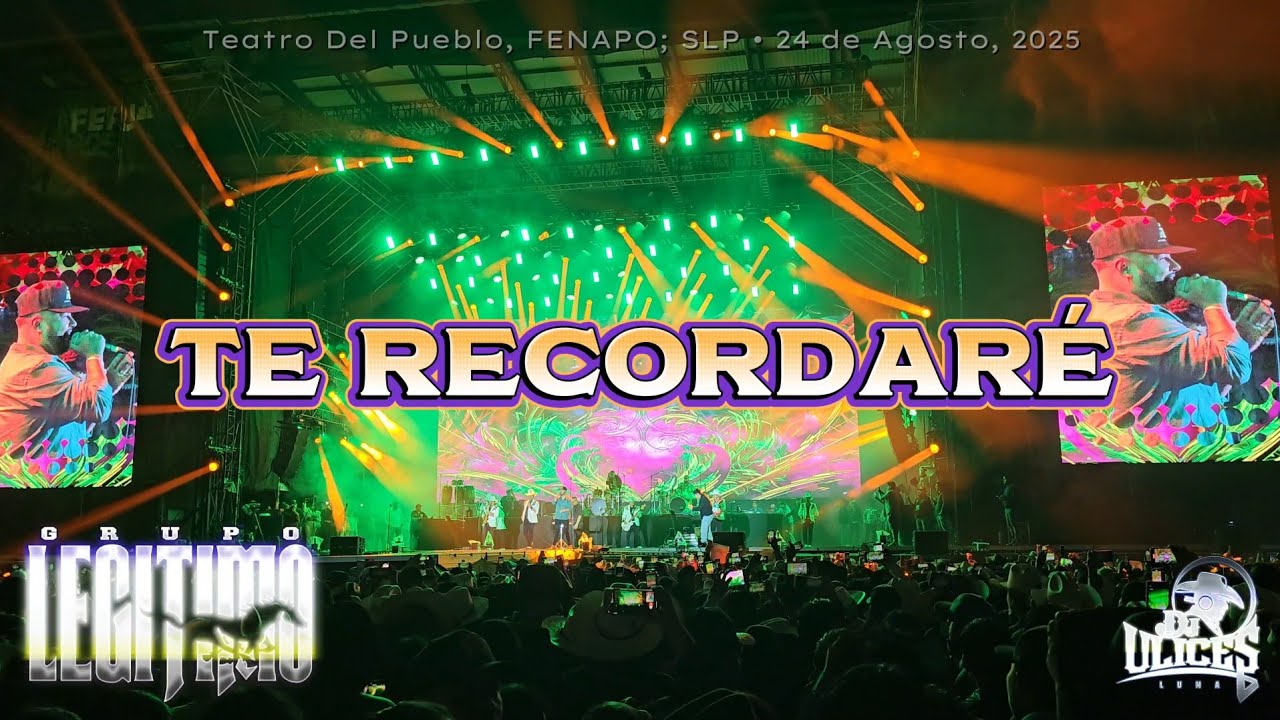 Grupo Legitimo x Adrian Zamarripa | Popurrí De La Energia Norteña ♪ (FENAPO 2025)