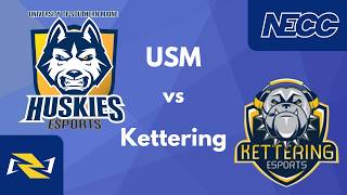 USM Huskies vs Kettering | Playoff Quarter Finals | NECC Marvel Rivals