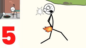 Draw Puzzle 2 (WEEGOON)-FUNNY STICKMAN GAMEPLAY WALKTHROUGH ALL LEVEL COMPLETED 171-120.