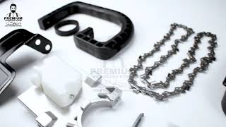 Tutorial & Unboxing Easy Fix Premium Quality Electric Chain Saw Stand Grinder