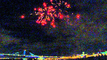 2012 New Year Fireworks at Penn