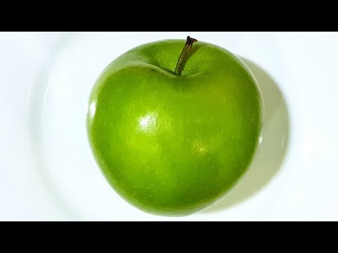 كم عدد السعرات الحرارية في التفاحة؟