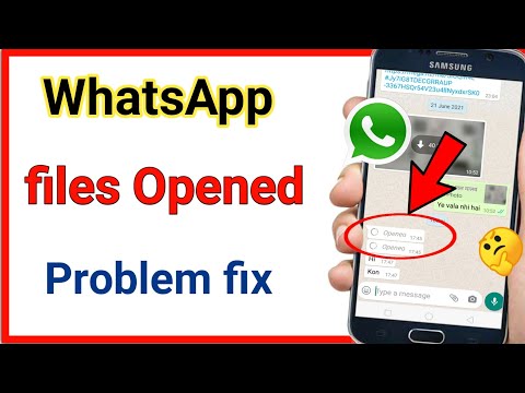 WhatsApp files opened problem fix | photo & video kaise dekhe