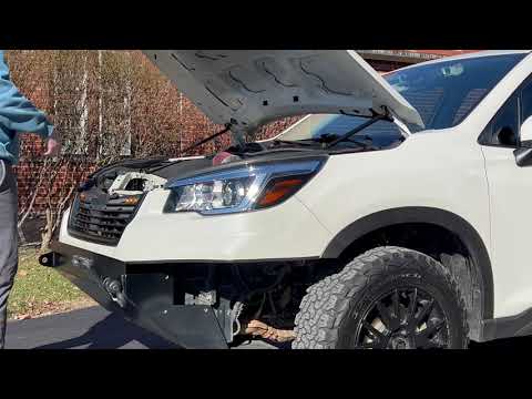 How To Gas Hood Struts 2019+ Subaru Forester @MatthewHeiskell