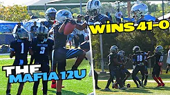 The Mafia 12U ( Pvp ) Dominates  Otm (West Orlando Jags) 41-0