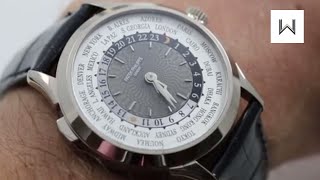 Patek Philippe Complications World Time 5230G-001 Watch Review