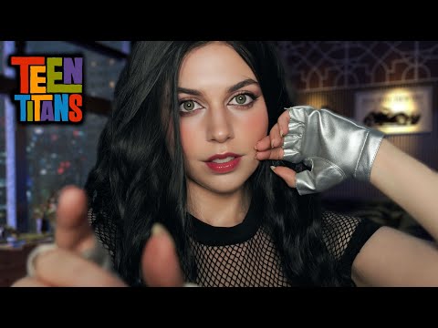 ASMR 🖤 Blackfire Plays w/ Your Hair 💆🏻‍♀️ Soothing Scalp Massage and Haircut ✂️ Teen Titans Roleplay