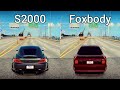 NFS Heat: Ford Mustang Foxbody vs Honda S2000 - Drag Race
