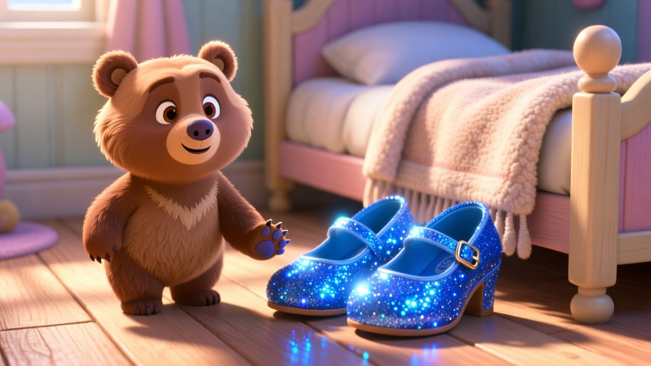 Bella Bear’s Blue Shoes 👟🐻 | Fun Kids Song | Playful Nursery Rhyme