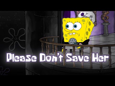 Spongebob as a sad rapper