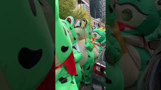 That Dangerous Hellscape Portland.  #nokings  #portland #protestfrogs