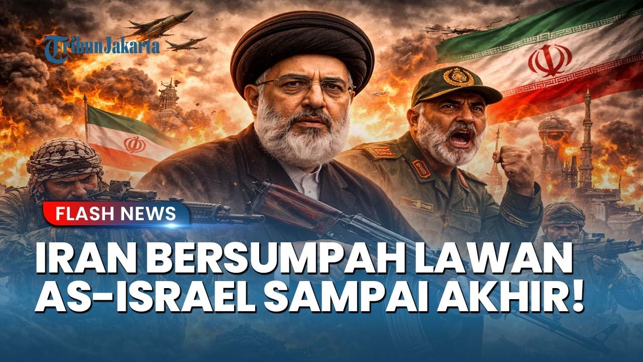 HARGA MATI! Iran Bersumpah Lawan Amerika-Israel hingga Titik Darah Penghabisan Tanpa Ada Negosiasi